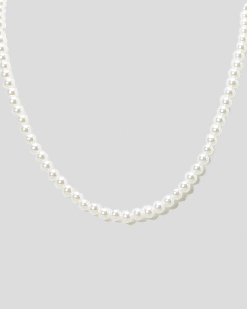 Classics 77 Pearl Bead Necklace for Mens