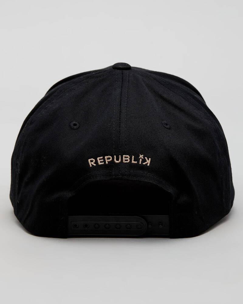REPUBLIK Lion Snapback Cap for Mens