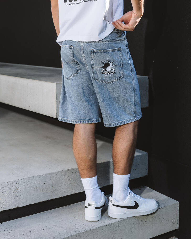 Worship Supplies Spiker Big Dawg Jean Shorts for Mens