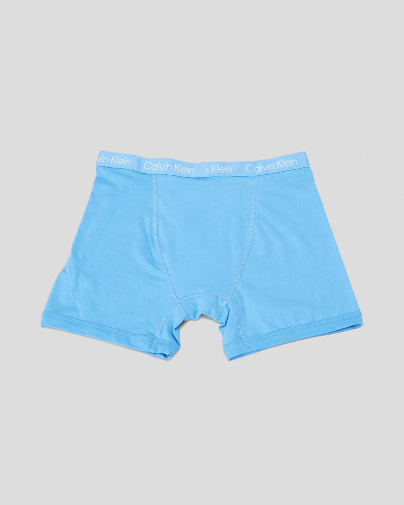 Calvin Klein Boys' Cotton Stretch Boxer Briefs 2 Pack for Mens