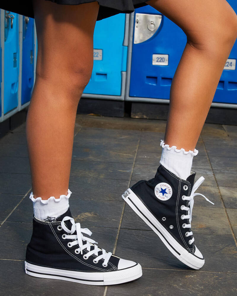 Converse Girls Chuck Taylor Hi-top Shoes for Womens image number null