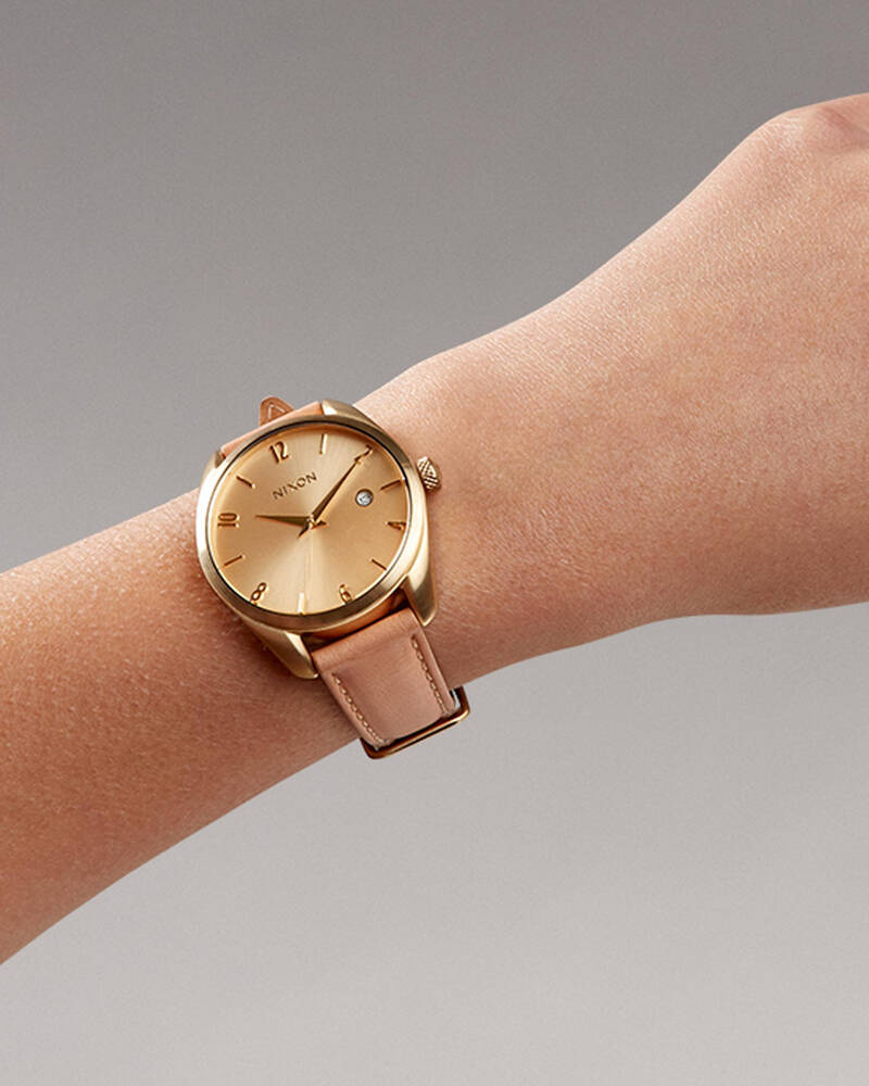 Nixon Thalia Leather Watch for Womens