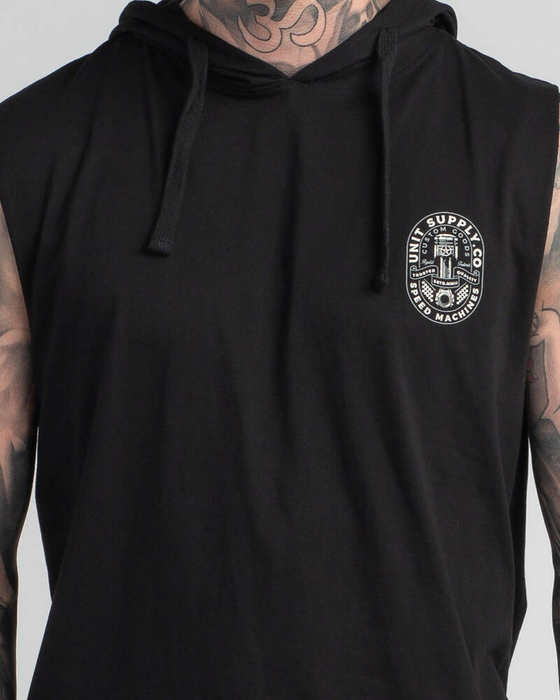 Unit Fastland Hooded Muscle Tank for Mens