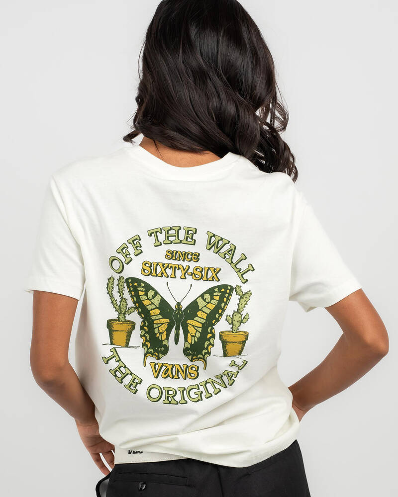 Vans Natural Fly BFF T-Shirt for Womens