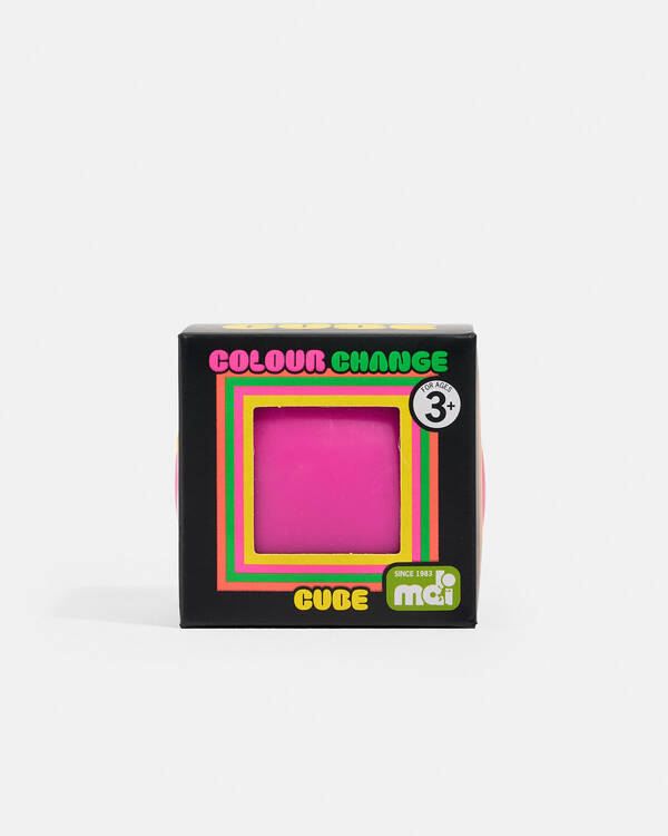 Colour Change Cube Squishy Fidget Toy