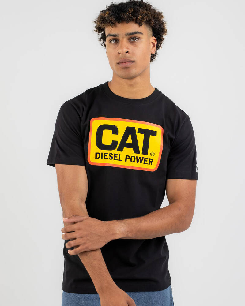 Cat Diesel Power T-Shirt for Mens