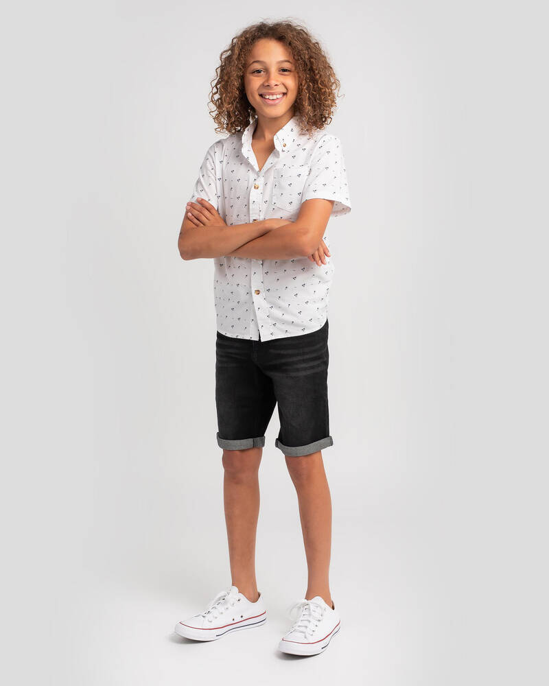 Skylark Boys' Capital Short Sleeve Shirt for Mens