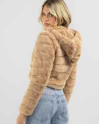 Mooloola Arna Faux Fur Jacket for Womens image number null