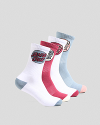 Santa Cruz Women's Other Dot Crew Sock Pack for Womens image number null