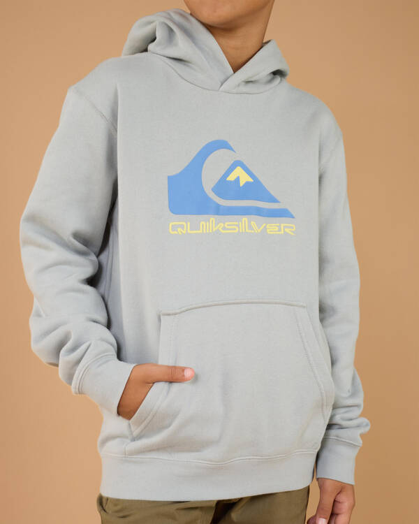 Quiksilver Boys' Comp Logo Hoodie for Mens