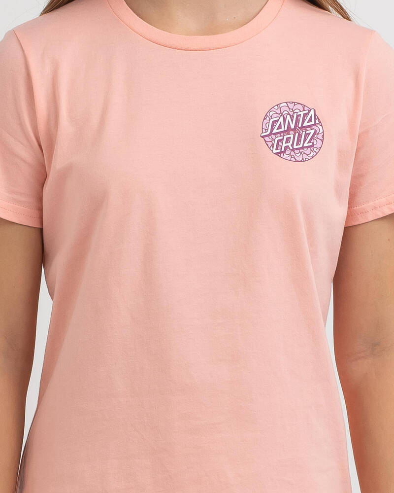 Santa Cruz Girls' Kaleidohand T-Shirt for Womens