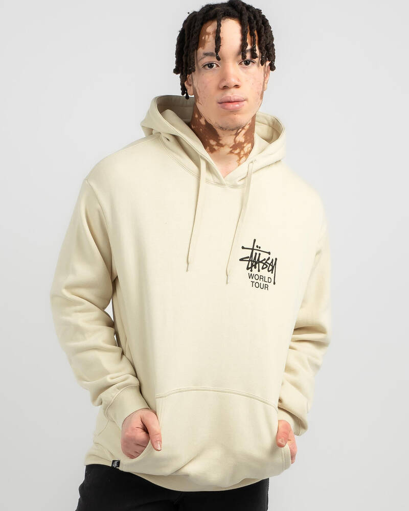 Stussy World Tour Hoodie for Mens