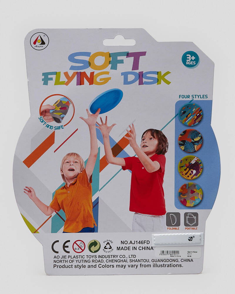 Get It Now Soft Flying Disk for Unisex