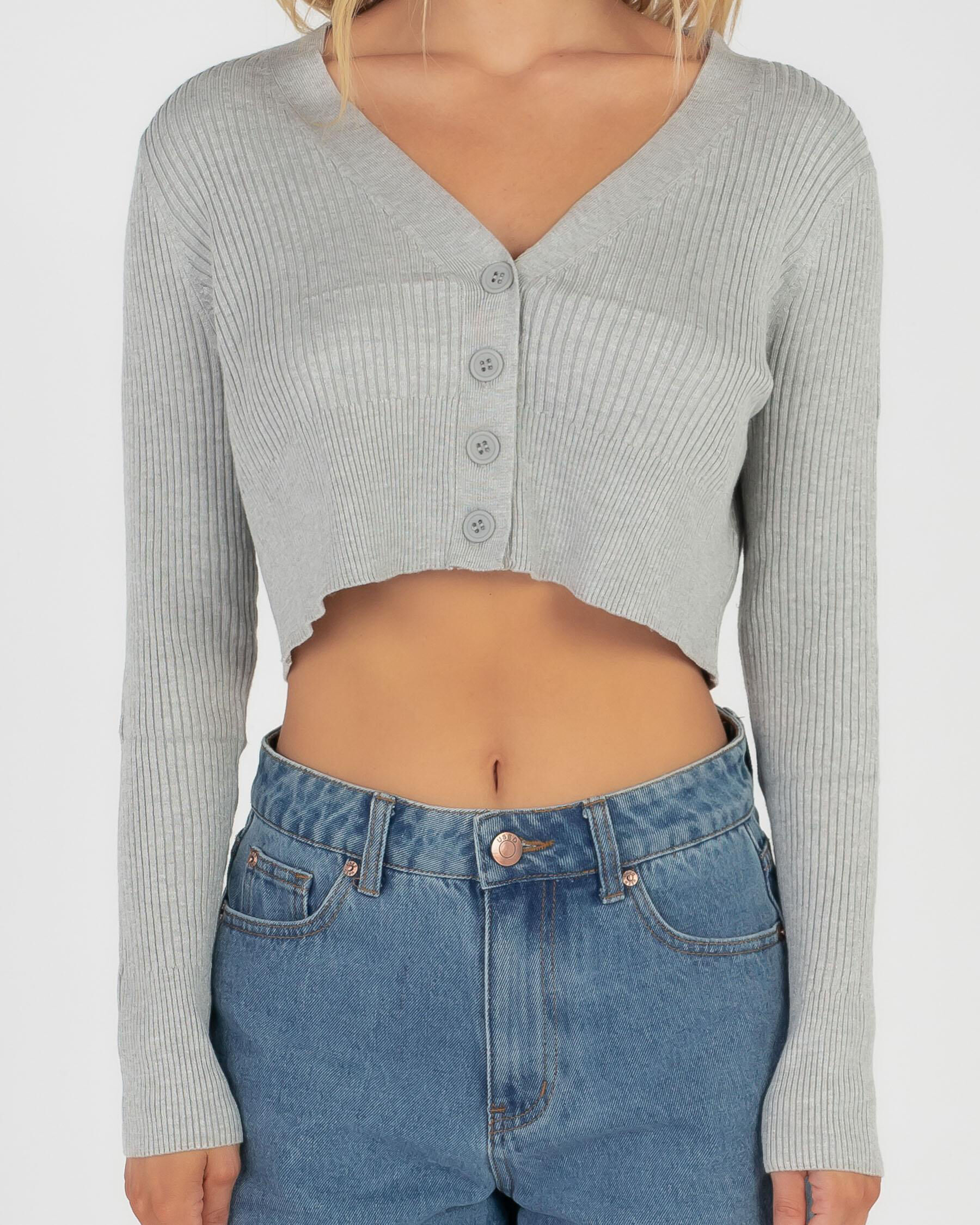 VERONICAJACQUARDKNIT CARDIGAN white