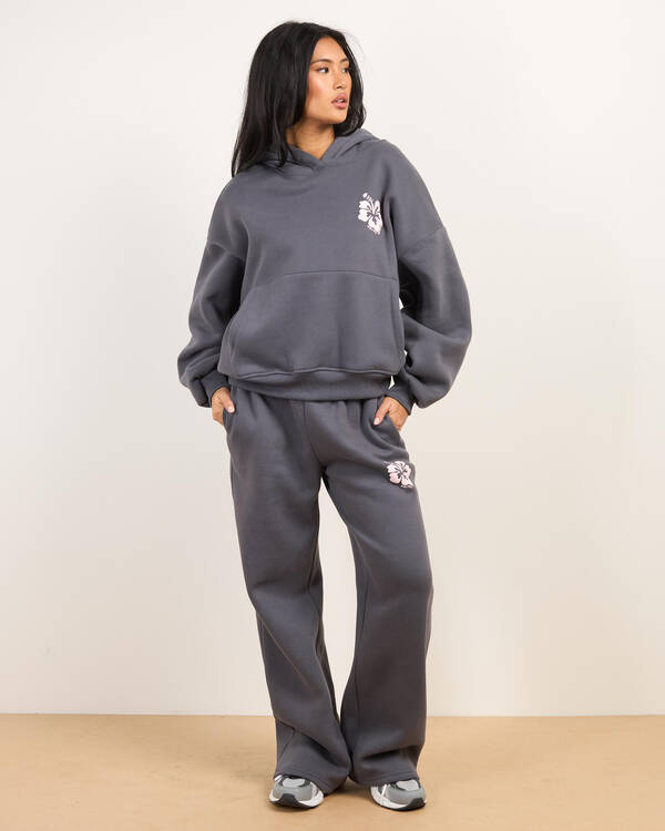 Malibu Lounge Malibu Lounge Hibiscus Hoodie for Womens