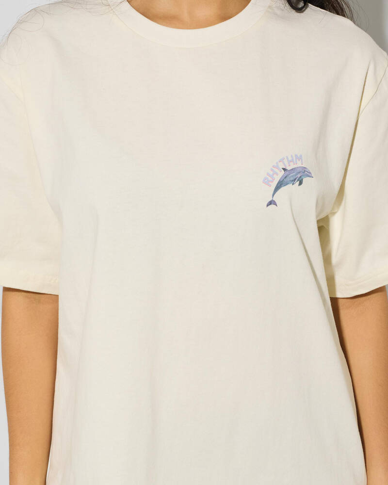 Rhythm Tandem Oversized T-Shirt for Womens