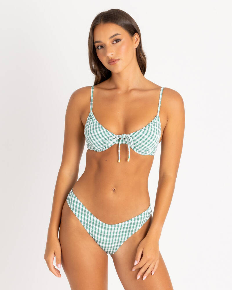 Billabong Wave Check Bondi Bikini Bottom for Womens