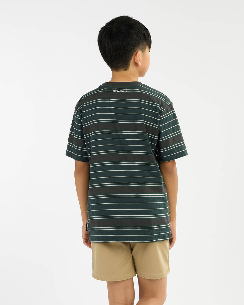 The Mad Hueys Boys' Parallel Stripe Hueys T-Shirt for Mens