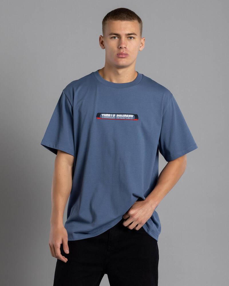 Thrills Paid In Full Embro Merch Fit T-Shirt for Mens