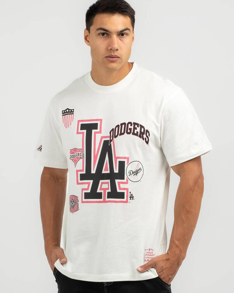 Majestic LA Dodgers MLB Logomania T-Shirt for Mens