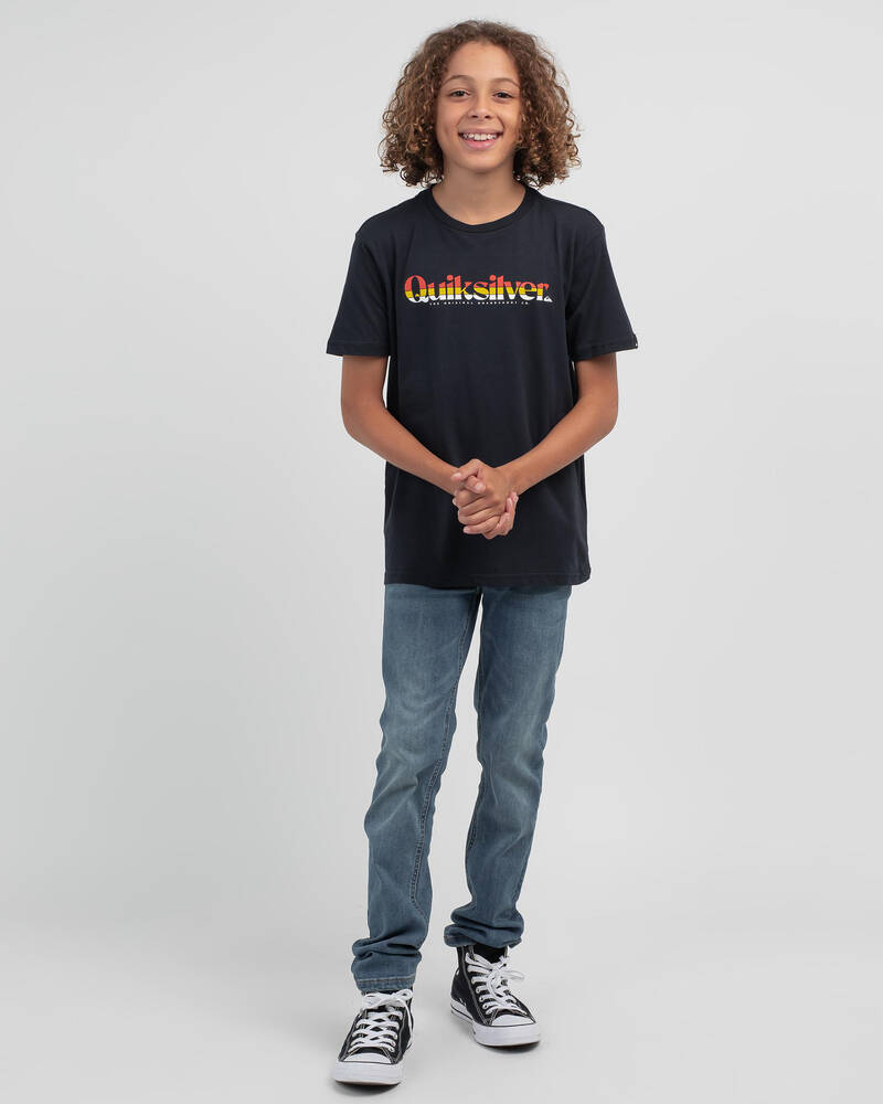 Quiksilver Boys' Primary Colours T-Shirt for Mens
