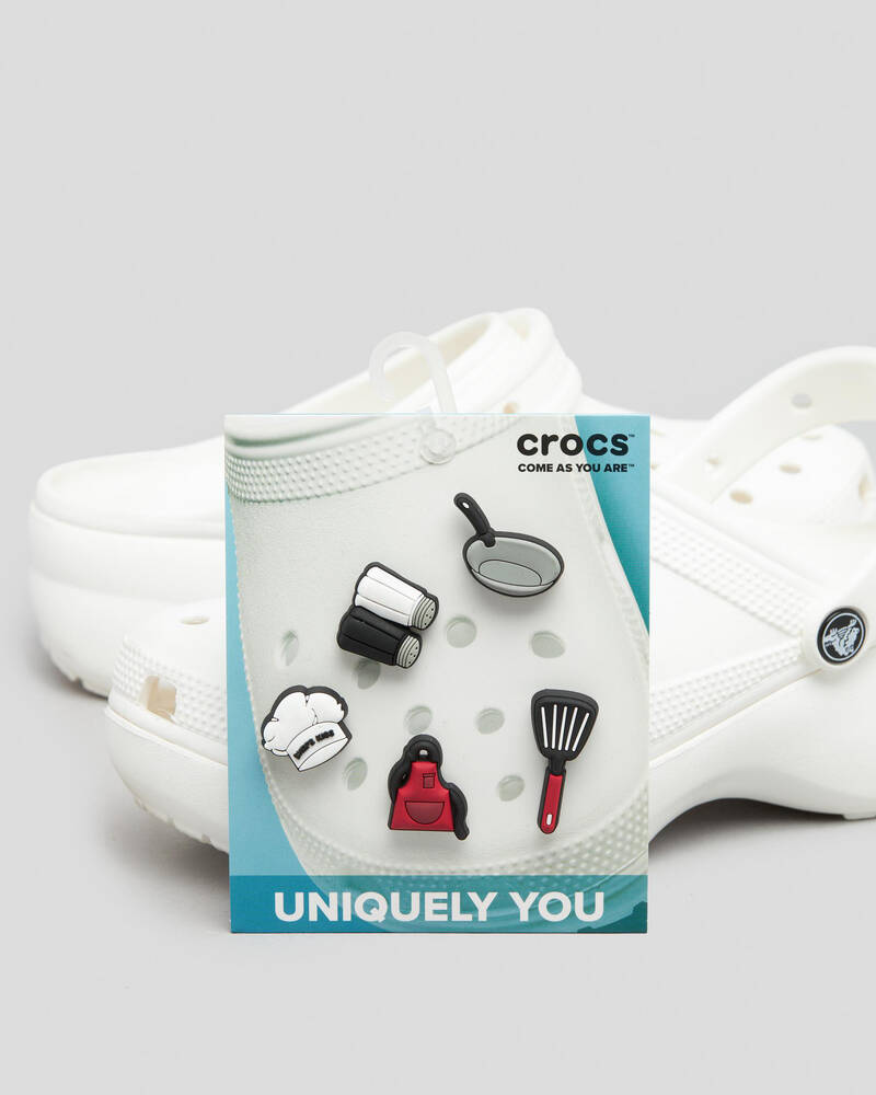 Crocs Chef Jibbitz 5 Pack for Unisex
