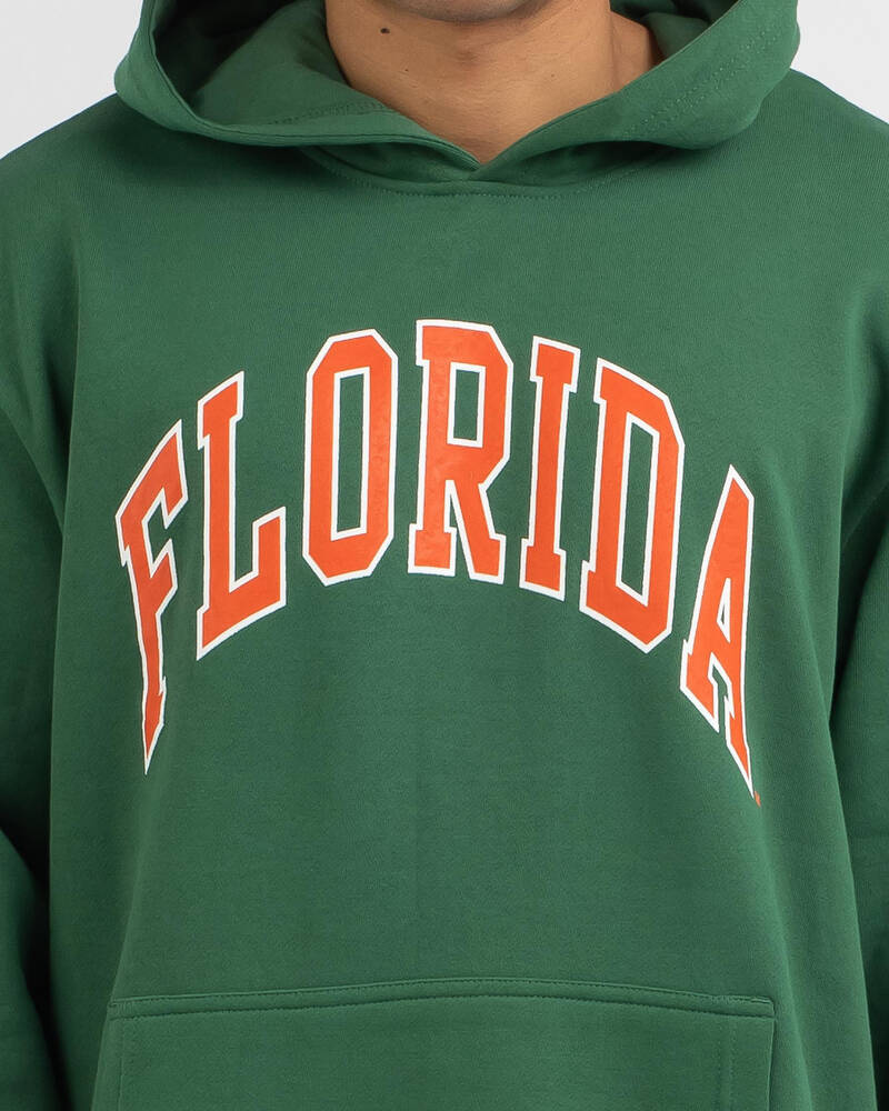 NCAA Florida Arched Puff Print Hoodie for Mens