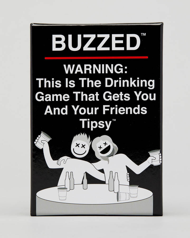Get It Now Buzzed Drinking Game for Unisex image number null