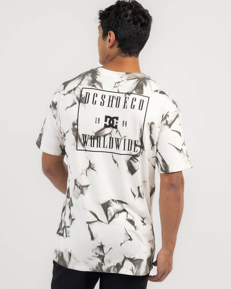 DC Shoes Ledge Tie Dye T-Shirt for Mens
