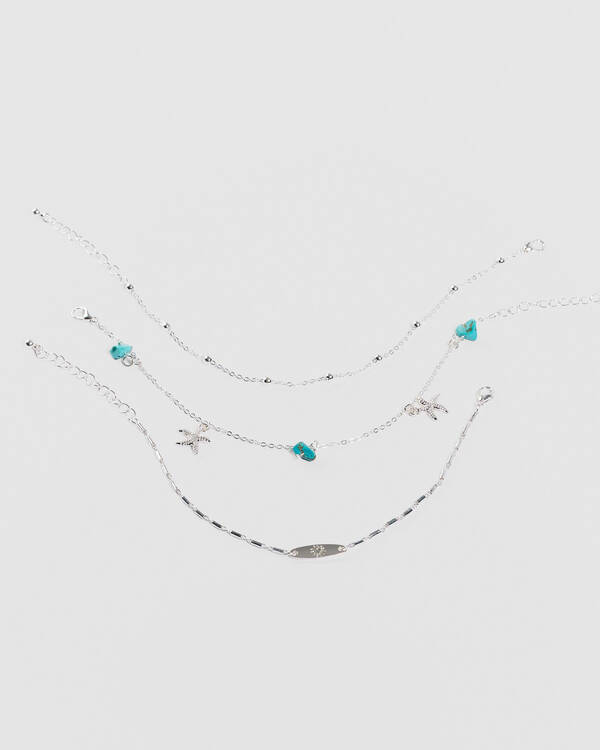 Karyn In LA Cleo Anklet Pack for Womens