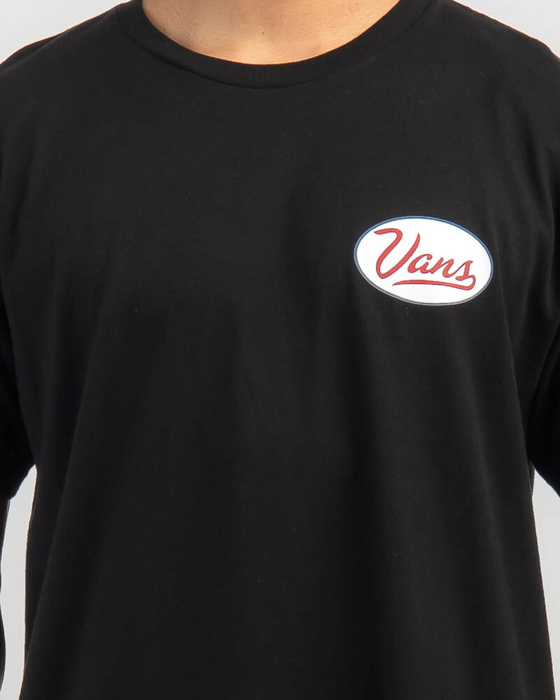 Vans Gas Station Logo T-Shirt for Mens