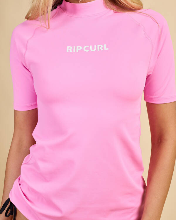Rip Curl Classic Surf Short Sleeve UPF Rash Vest for Womens