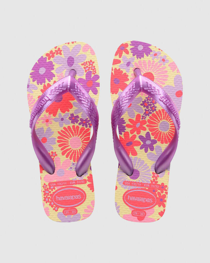 Havaianas Kids' Flores Thongs for Womens