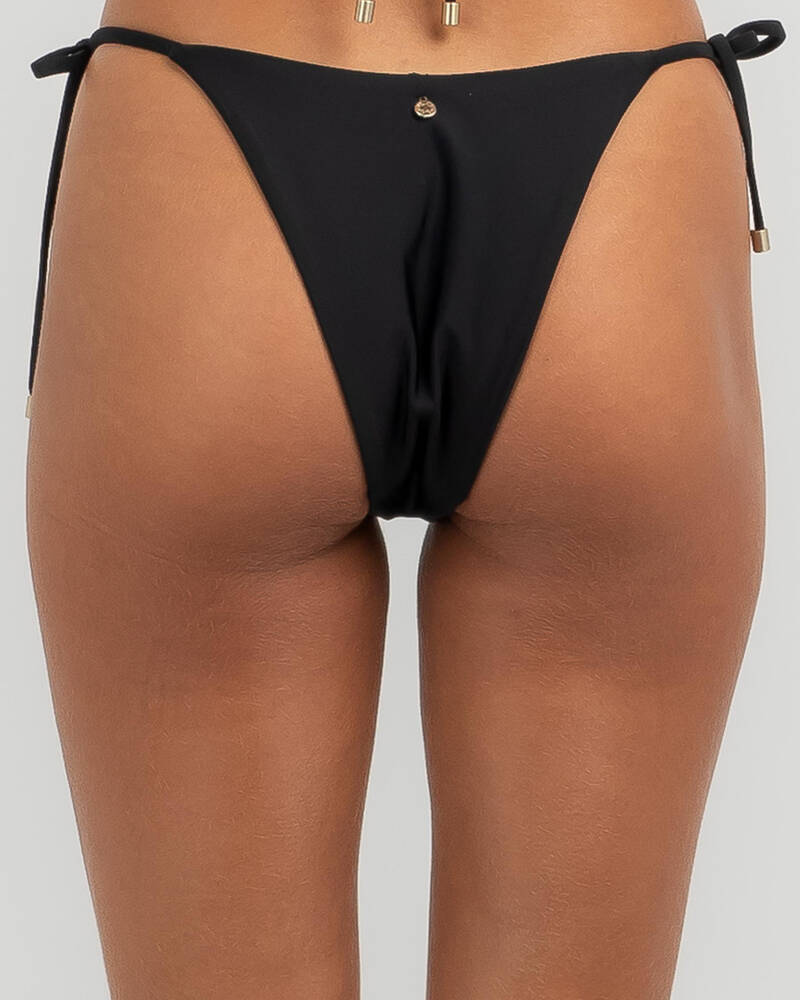 Rhythm Classic Tie Side High Cut Bikini Bottom for Womens