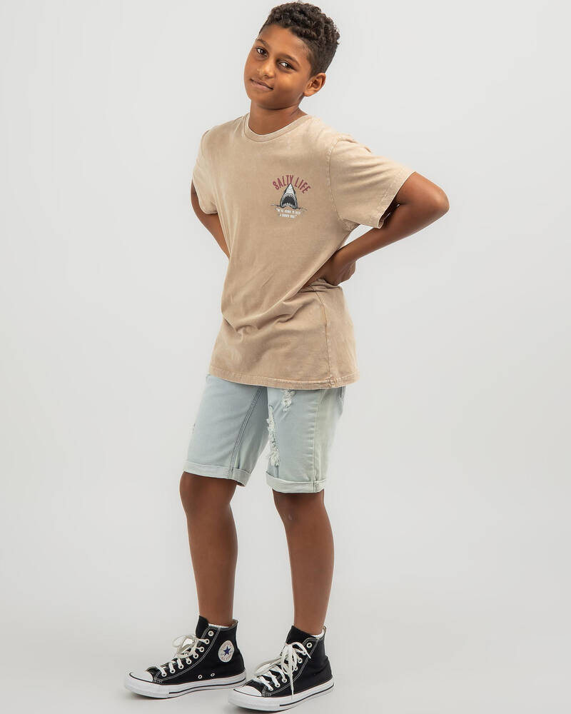 Salty Life Boys' Shiver T-Shirt for Mens