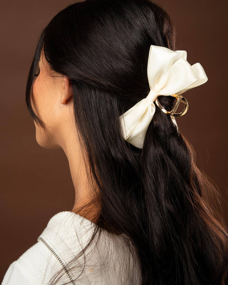 Karyn In LA Ophelia Bow Hair Claw Clip for Womens