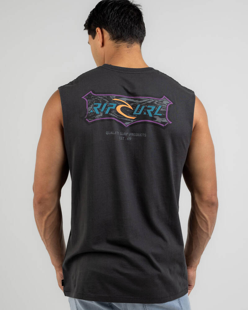 Rip Curl Fader Shield Muscle Tank for Mens
