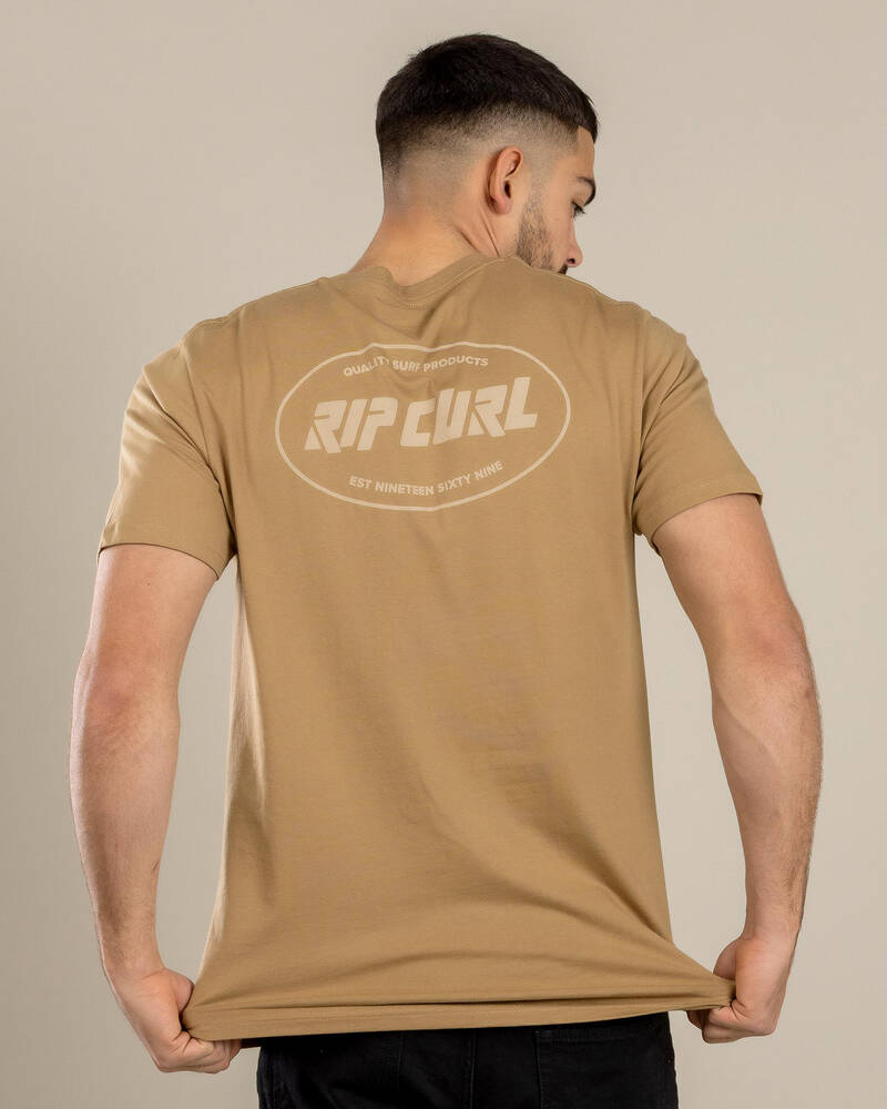 Rip Curl Staple Oval T-Shirt for Mens