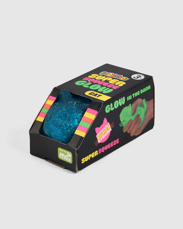 Smooshos Cat Glow In The Dark Squishy Fidget Toy for Unisex