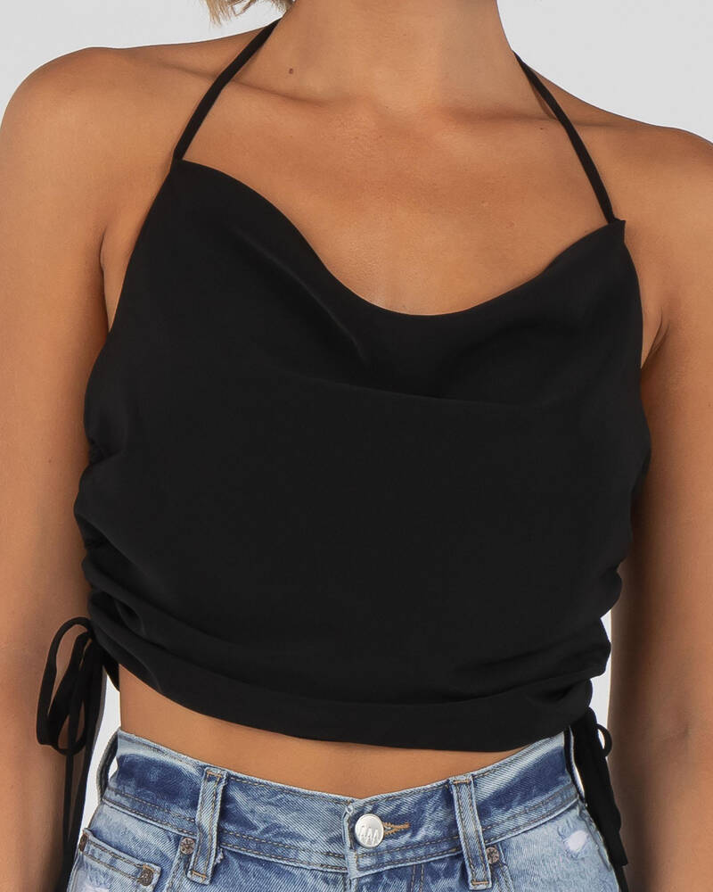 Ava And Ever Shoop Halter Top for Womens