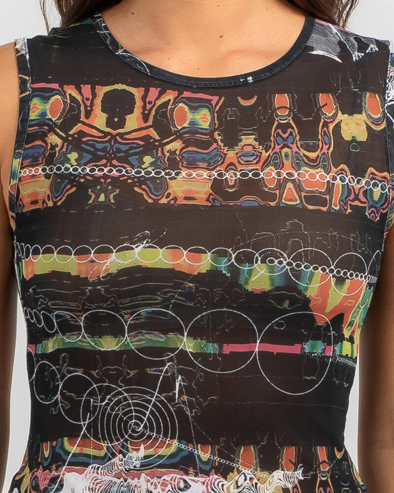 Afends Astral Sheer Tank Top for Womens