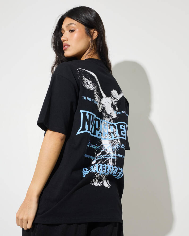 Nena & Pasadena Azrael Box Fit T-Shirt for Womens