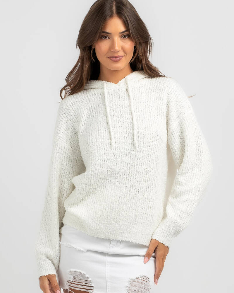 Roxy Secret Sands Knit Hoodie for Womens