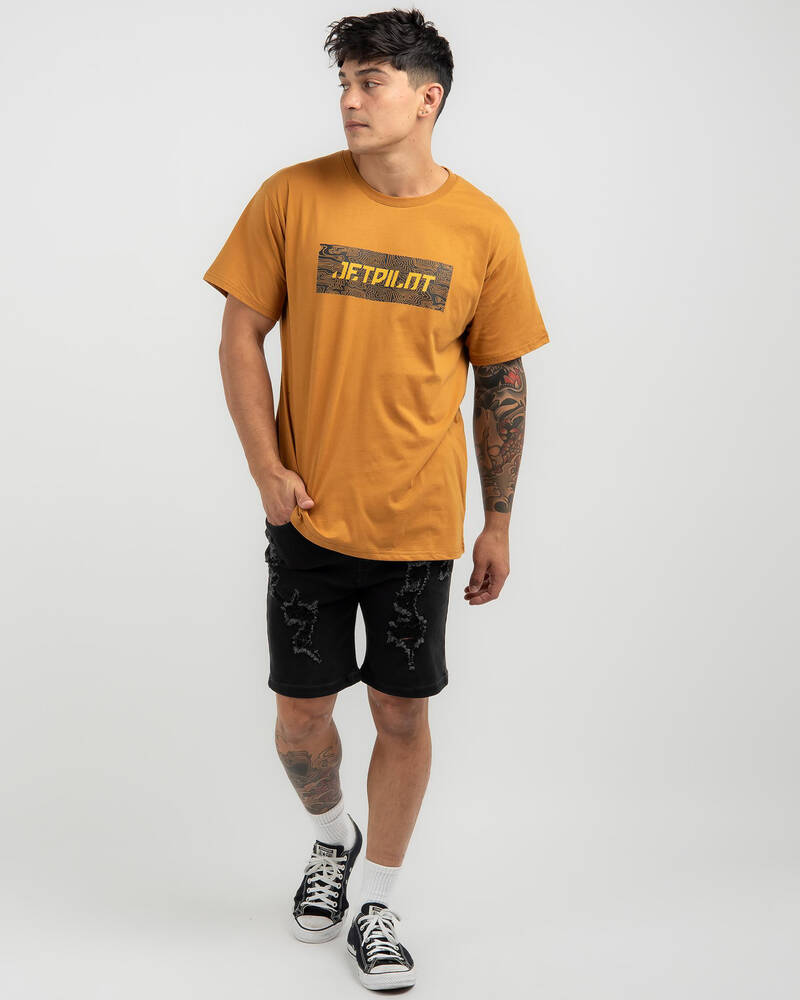 Jetpilot Landscape T-Shirt for Mens