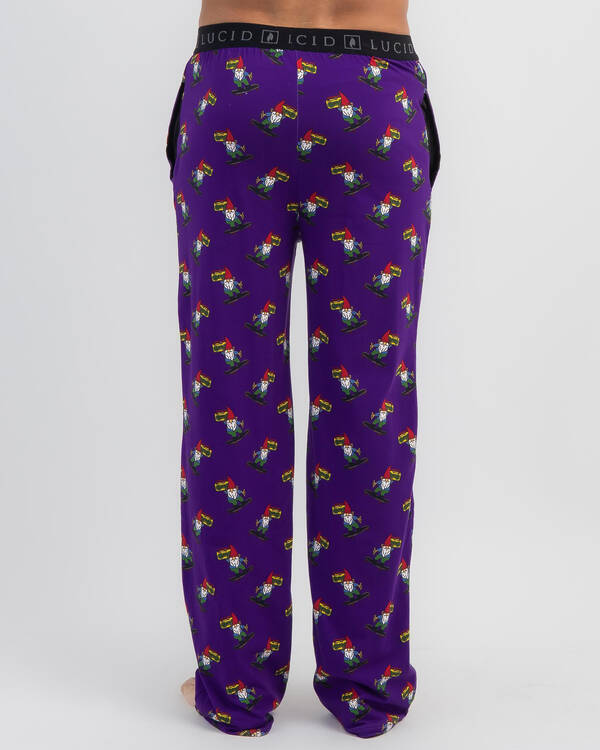 Lucid Gnarly Gnomes Pyjama Pants for Mens