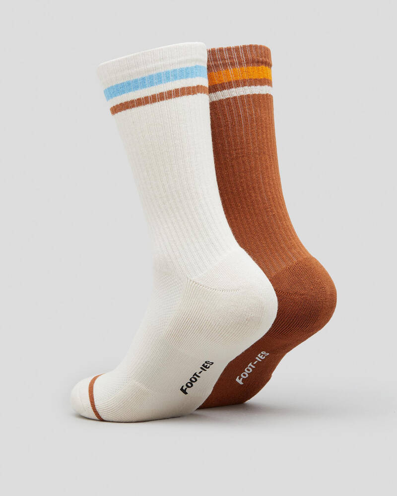 FOOT-IES Great Outdoors Socks 2 Pack for Mens