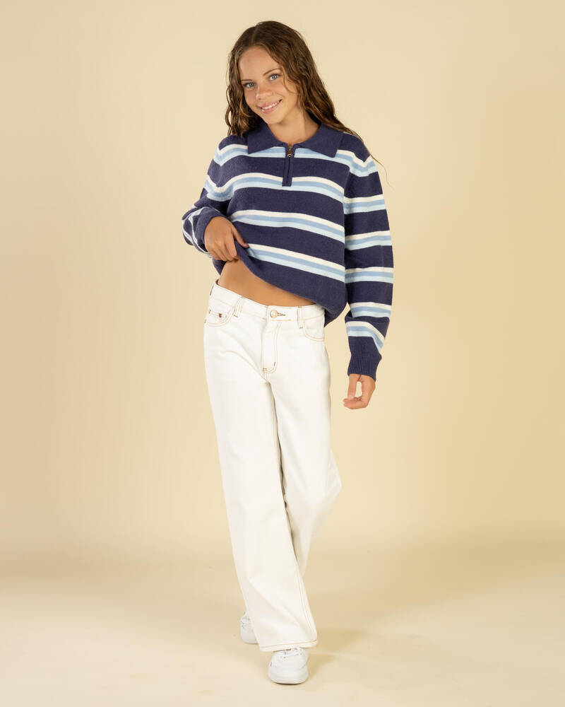 Ava And Ever Girls Cadillac Zip Knit Jumper for Womens