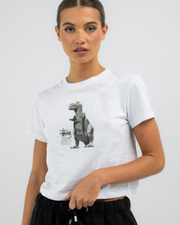 Stussy Big Meaty Slim T-Shirt for Womens image number null