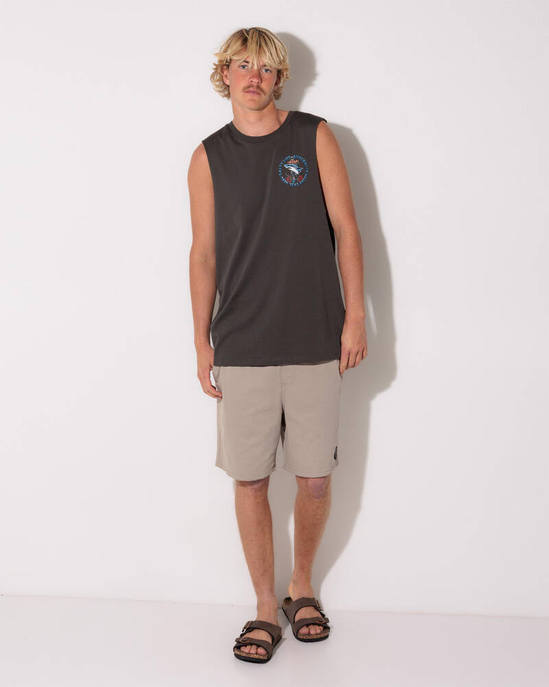 Salty Life Anchor's Grip Muscle for Mens