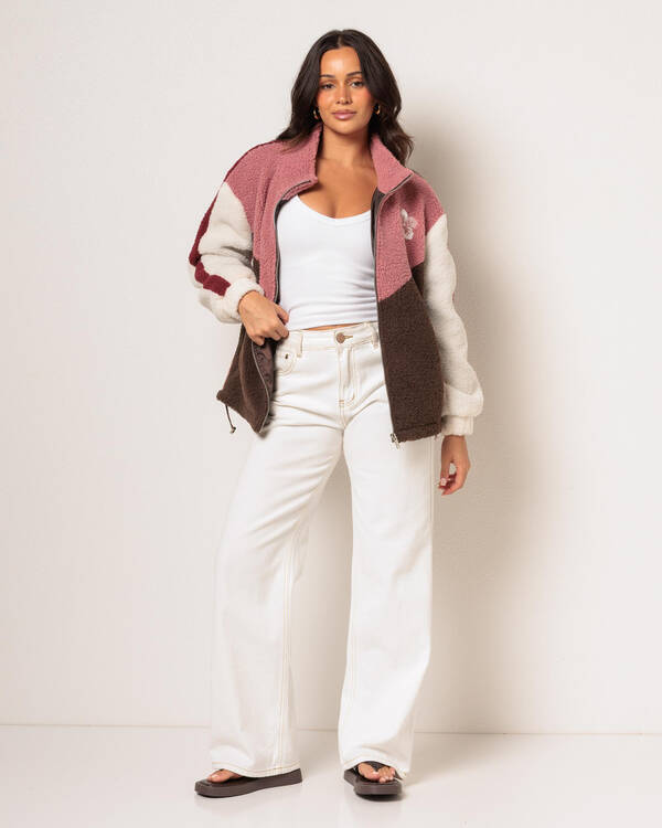 Mooloola Bloomtide Teddy Jacket for Womens